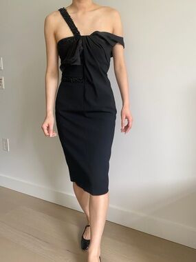 Viktor & Rolf one shoulder cocktail dress